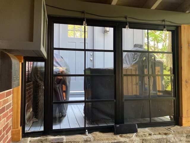 4-Track Vinyl Porch Enclosures