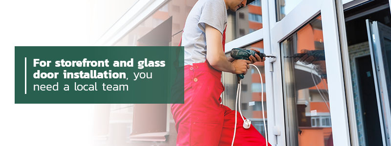 Commercial Storefront Glass Doors