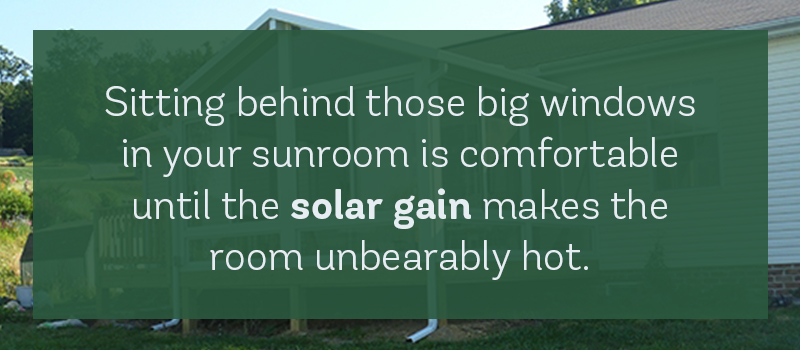How to Keep Your Sunroom Cool or Heated When Needed