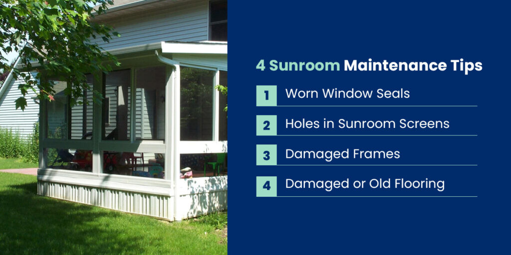 Sunroom Maintenance Tips